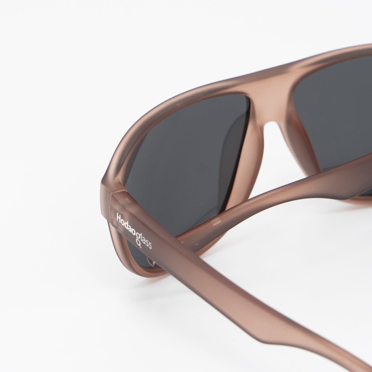 Hodaoglass Matte Brick‑Red Polarized Sunglasses