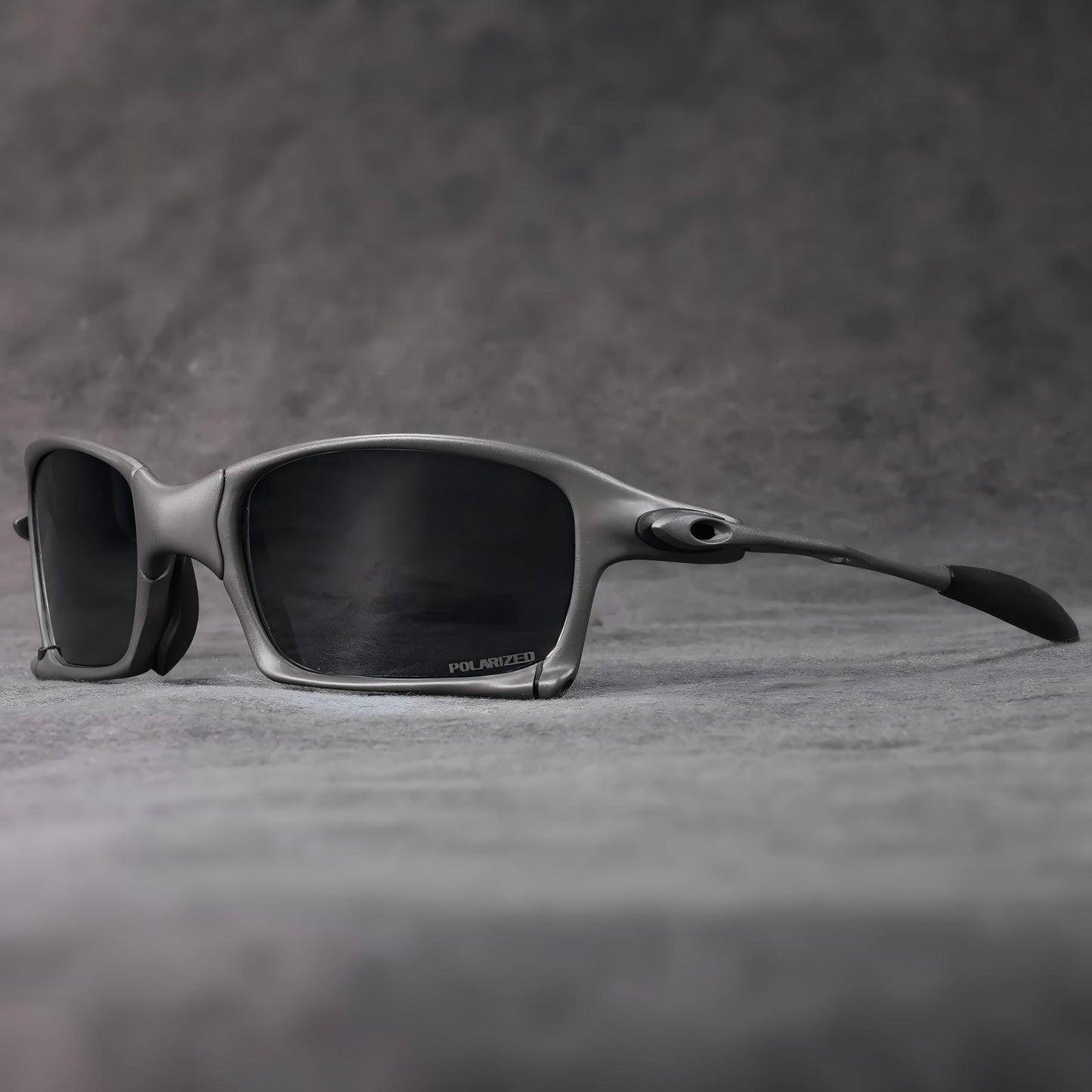 Juliet‑Inspired X‑Metal Wrap Polarized Sunglasses UV400