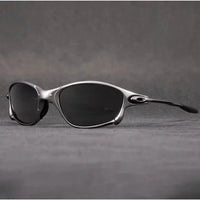 Polished Silver — Smoke Gray (Polarized)