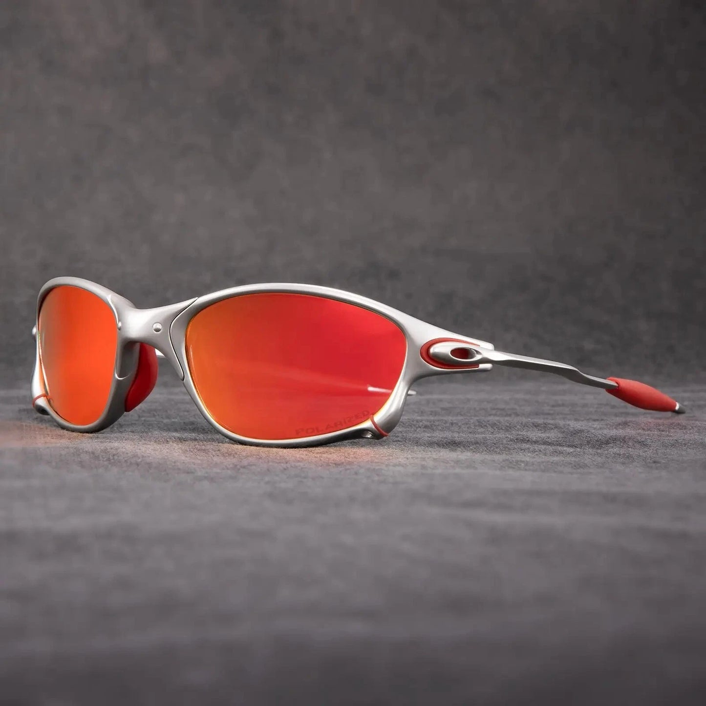 Juliet‑Inspired X‑Metal Wrap Polarized Sunglasses UV400