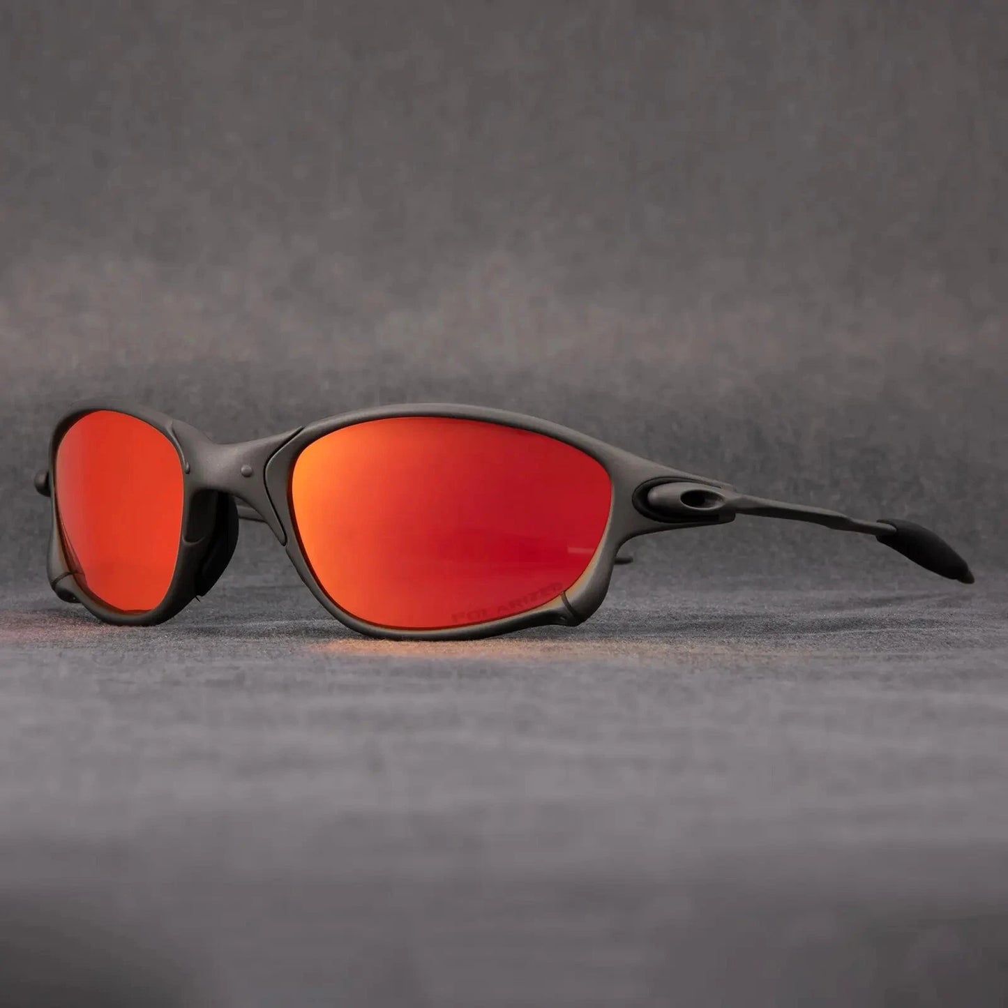 Juliet‑Inspired X‑Metal Wrap Polarized Sunglasses UV400