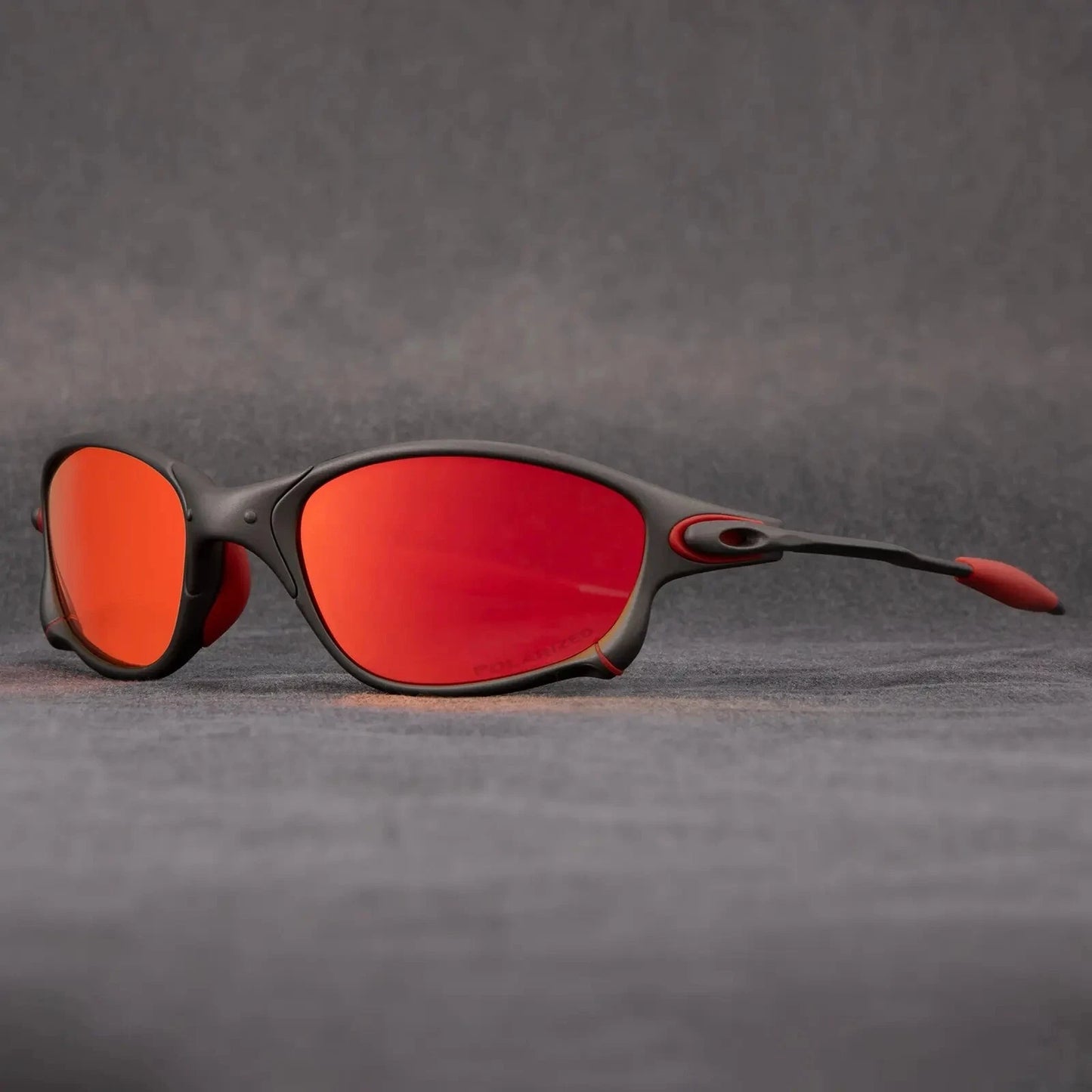 Juliet‑Inspired X‑Metal Wrap Polarized Sunglasses UV400