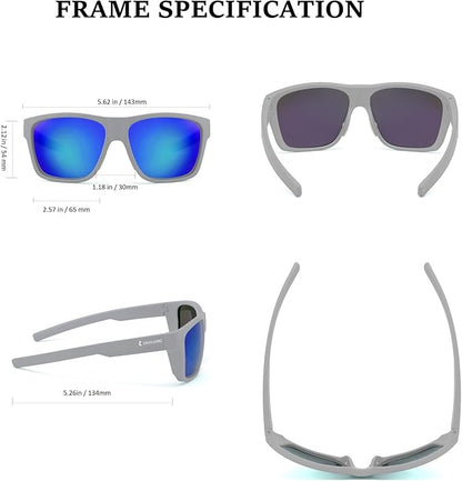 Floating Polarized Sunglasses – UV400 Unsinkable Eyewear for Fishing & Water Sports