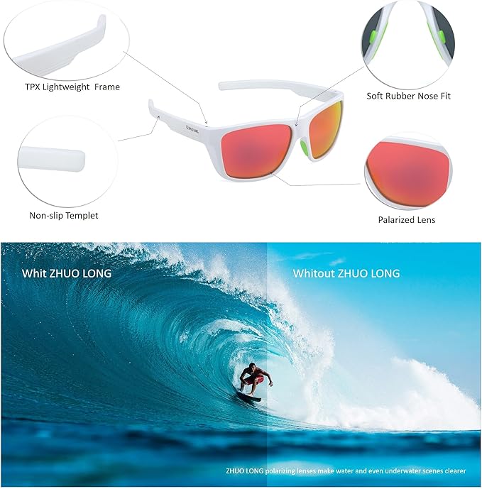 Floating Polarized Sunglasses – UV400 Unsinkable Eyewear for Fishing & Water Sports