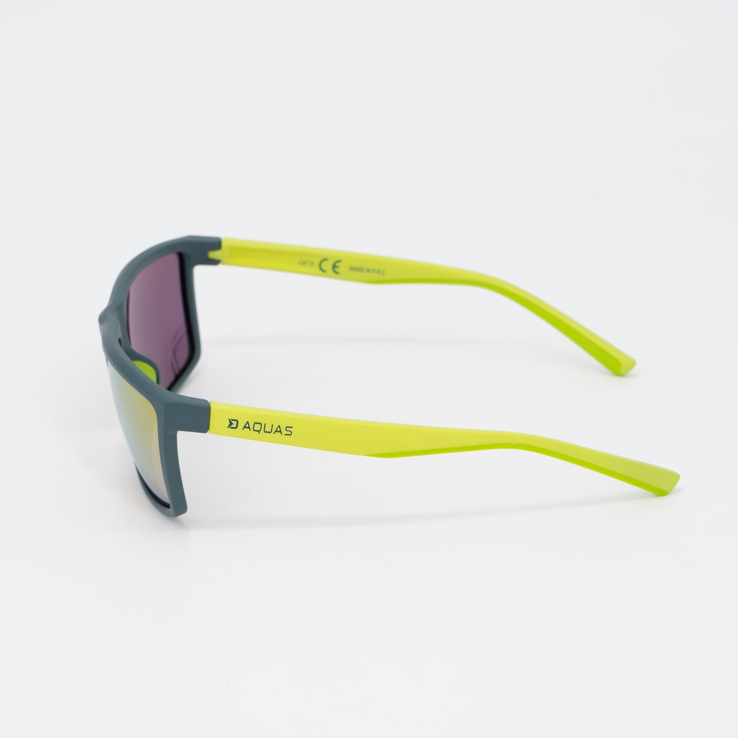 Floating Polarized Sunglasses, Gold Mirror Finish, Scratch‑Resistant, UV Block