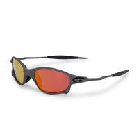 Matte Black — Fire Red Mirror (Polarized)