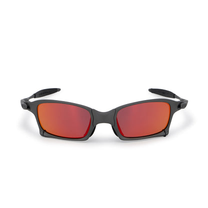 Juliet‑Inspired X‑Metal Wrap Polarized Sunglasses UV400