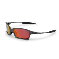 Gunmetal — Crimson Mirror (Polarized)
