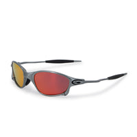 Gloss Black — Fire Red Mirror (Polarized)