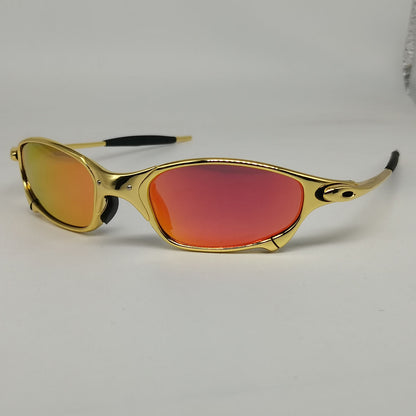 Juliet‑Inspired X‑Metal Wrap Polarized Sunglasses UV400