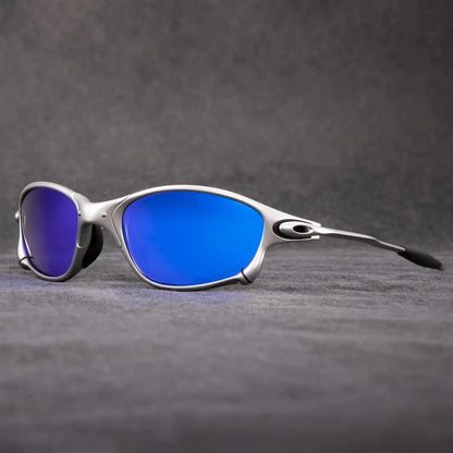 Juliet‑Inspired X‑Metal Wrap Polarized Sunglasses UV400