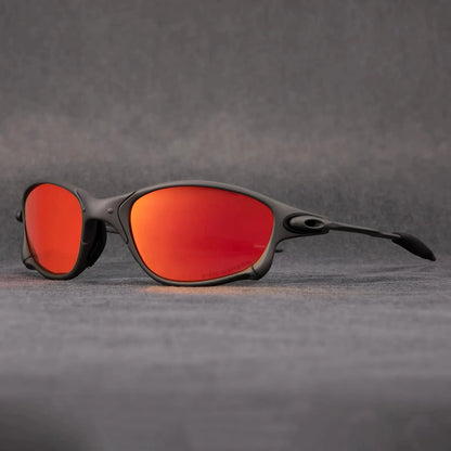 Juliet‑Inspired X‑Metal Wrap Polarized Sunglasses UV400